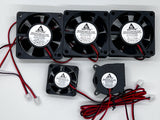 Photo of 3 GDSTime Fans model GDA6020, one GDSTime Fan model GDA4010 and one GSDTime Fan model GDB4020