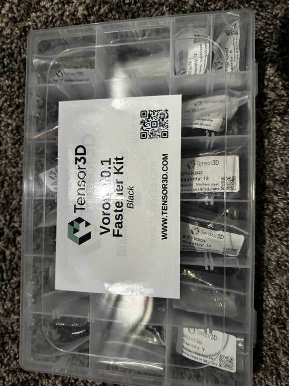Tensor3D v0.1 fastener Kit (discontinued)