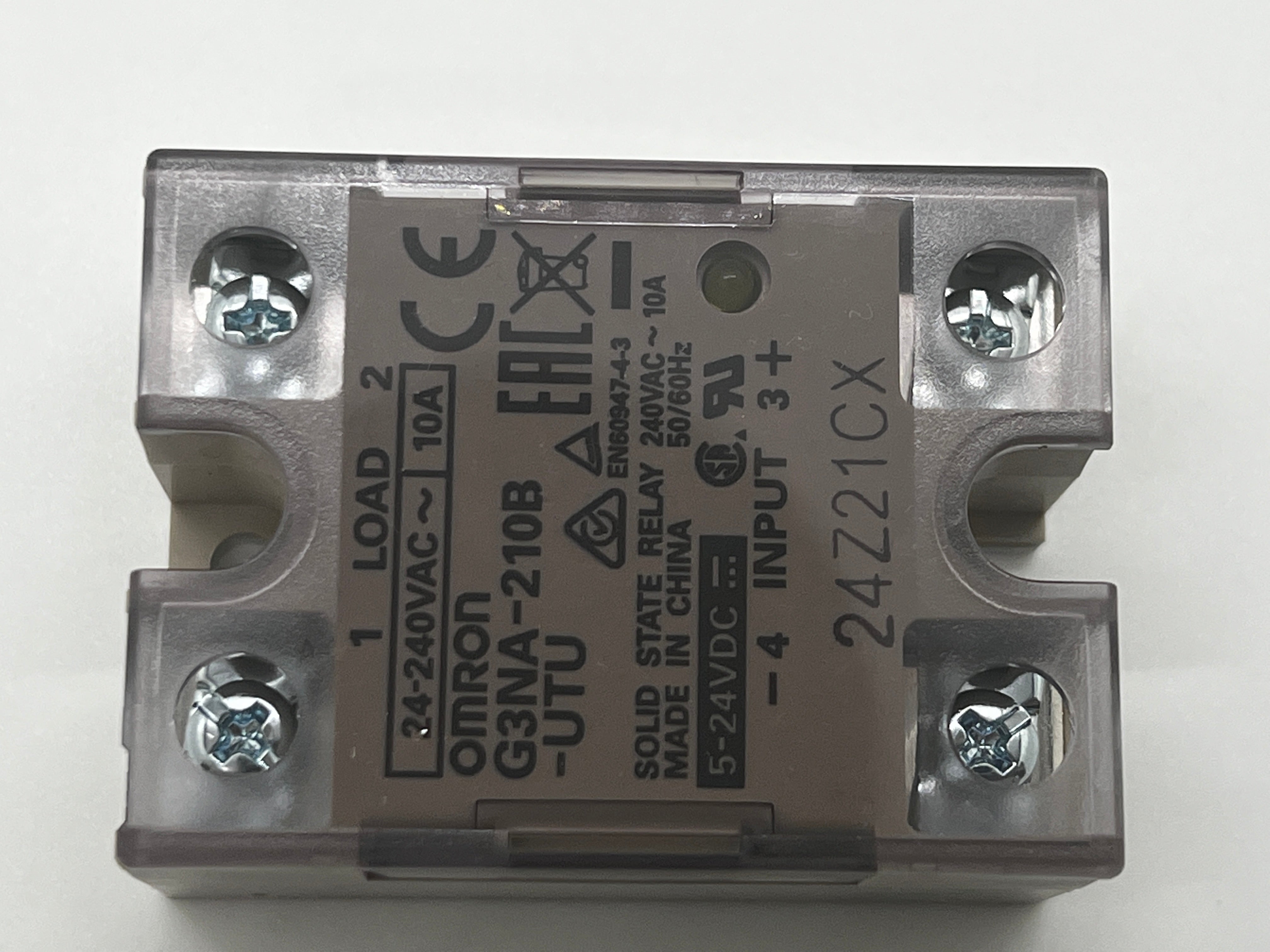 オムロン SSR G3NA-D210B 16個(螺子付き) G3NA-D210B-UTU DC5-24 Omron DC Output 10A Solid State Relays